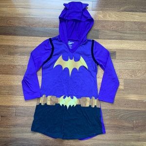 Batgirl, hooded nightgown